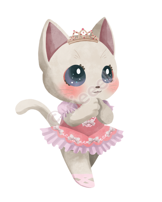 rieeelのねこのイラスト 4