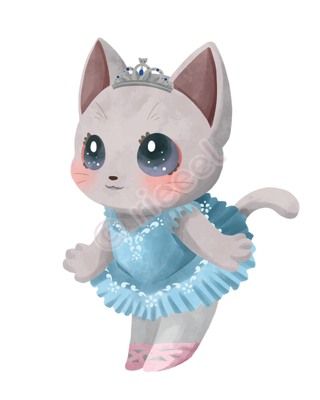 rieeelのねこのイラスト 5