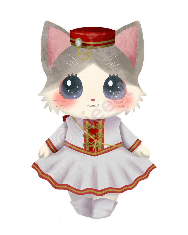 rieeelのねこのイラスト 7