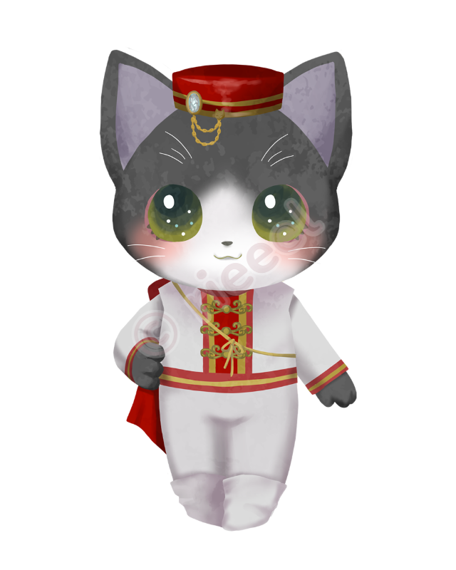 rieeelのねこのイラスト 8
