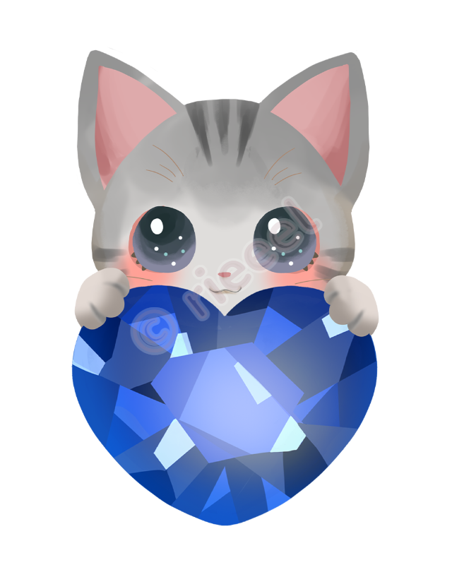 rieeelのねこのイラスト 13