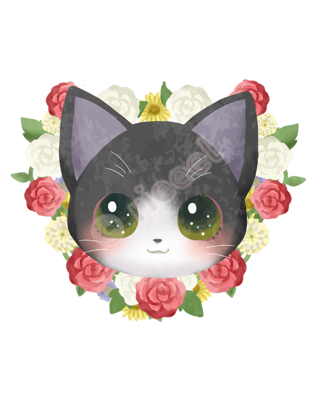 rieeelのねこのイラスト 17