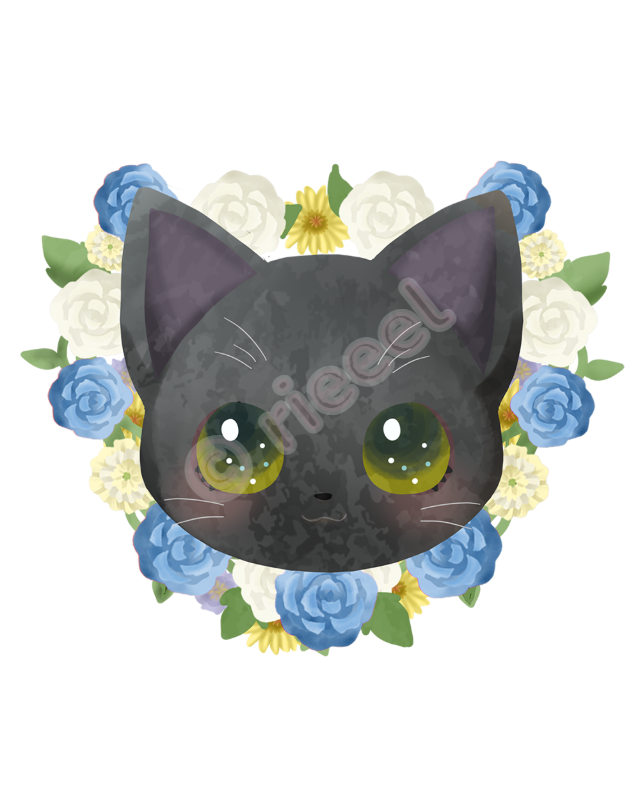rieeelのねこのイラスト 19