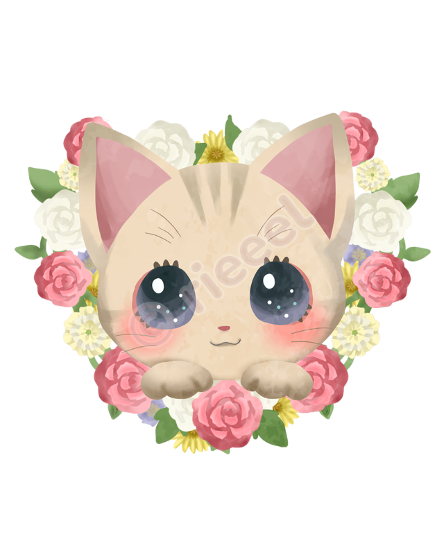 rieeelのねこのイラスト 20