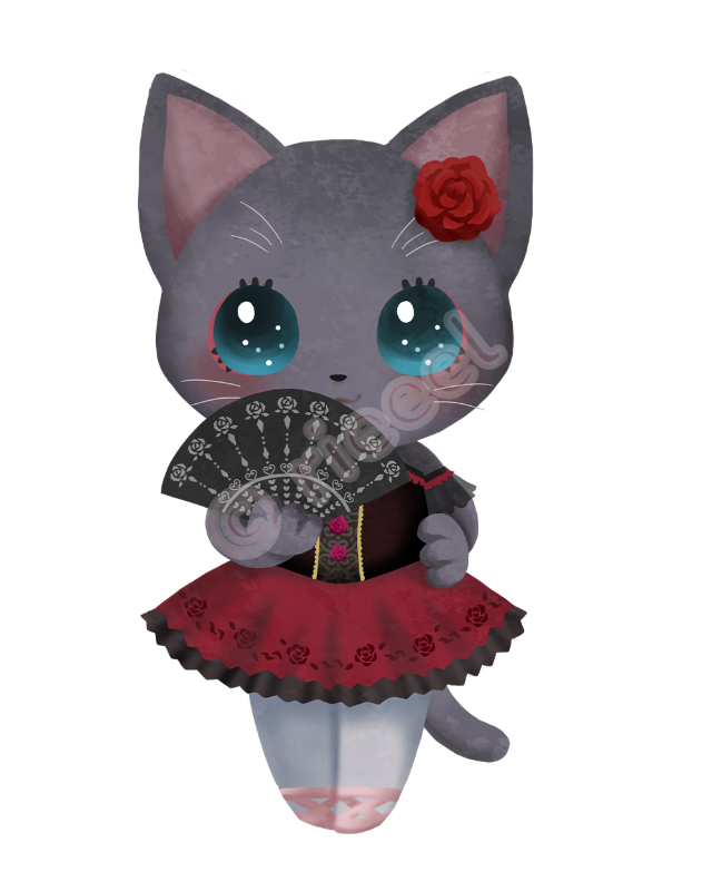 rieeelのねこのイラスト 23