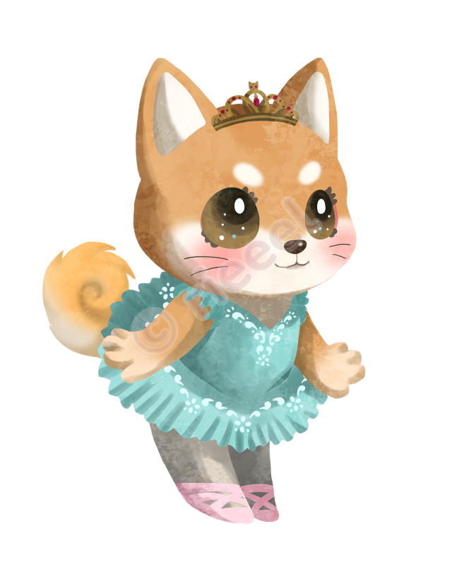 rieeelのわんこのイラスト 5
