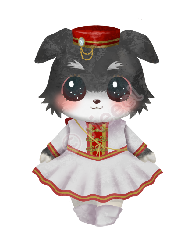 rieeelのわんこのイラスト 6