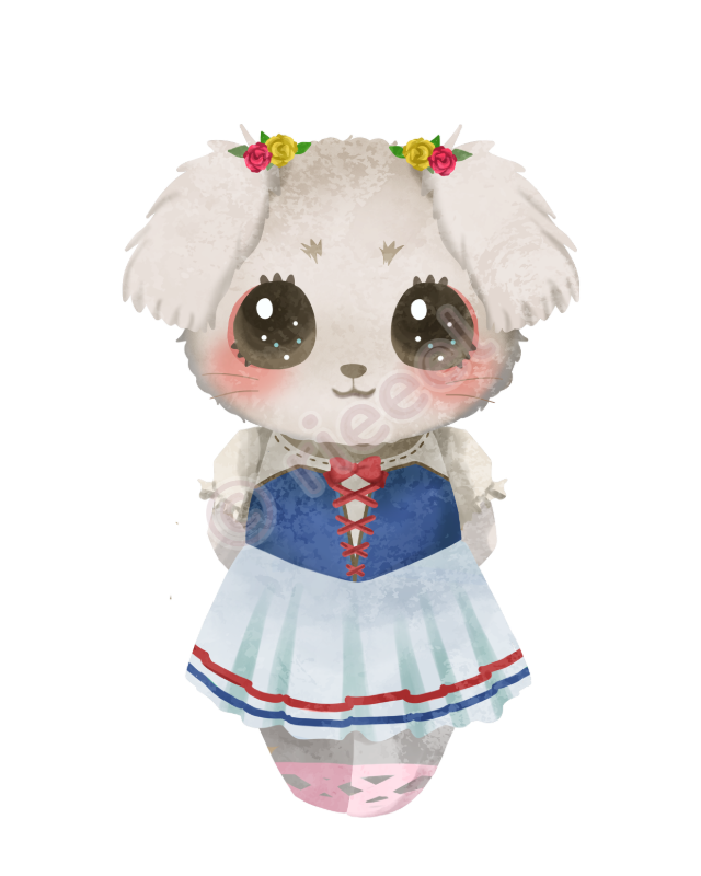 rieeelのわんこのイラスト 14